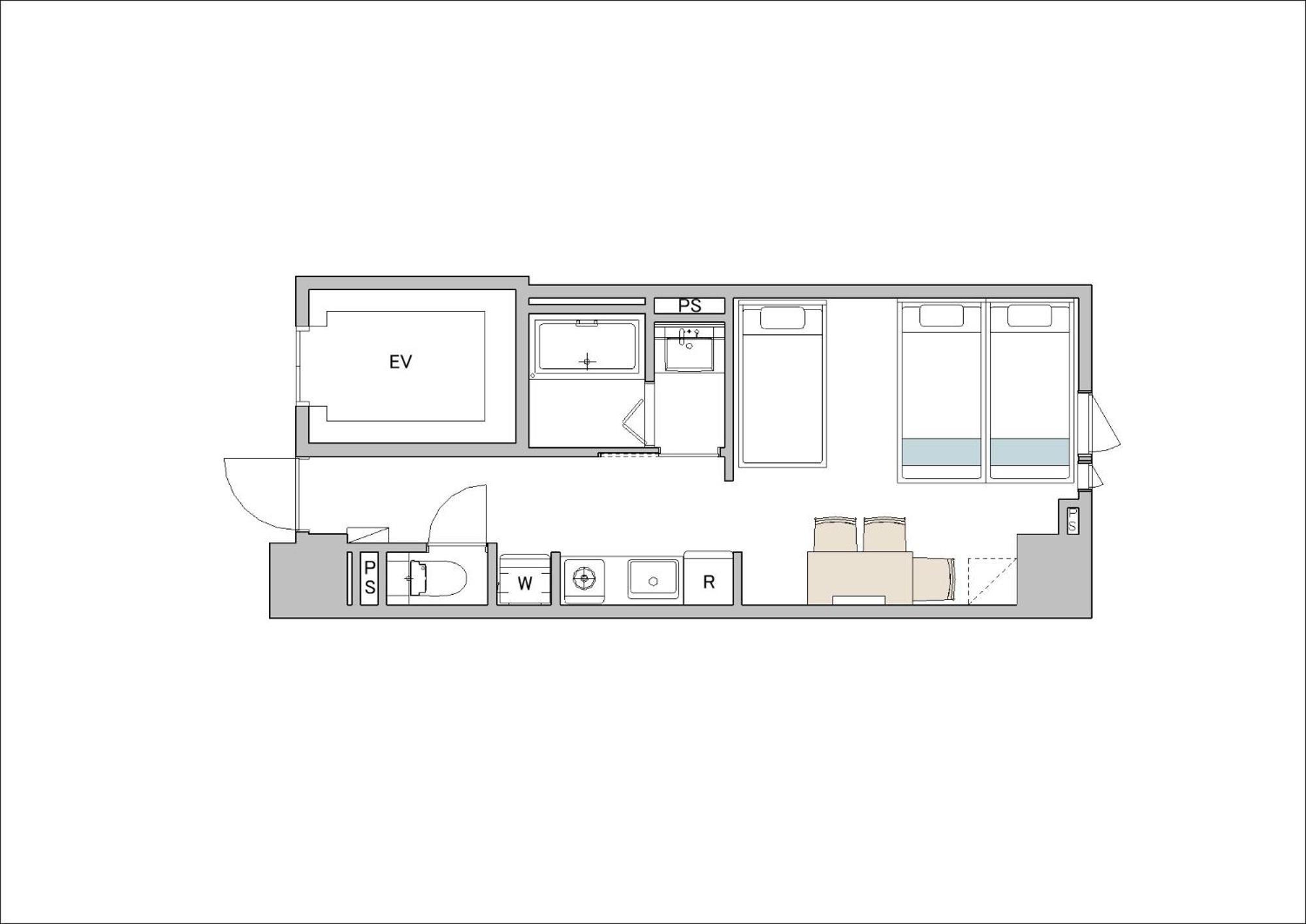 Stayme The Asakusa Riverside Hotel apartamentowy Tokio